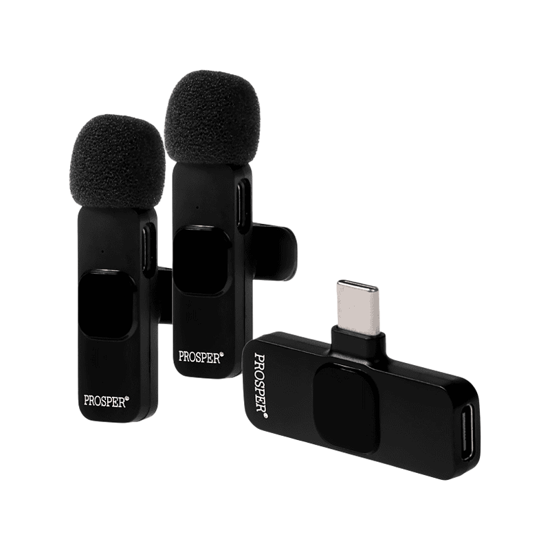 Micrófono para Celular Prosper P-6113 Dual USB-C