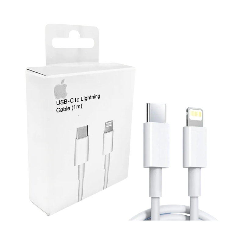 Cable iPhone tipo C a Lightning 1M.