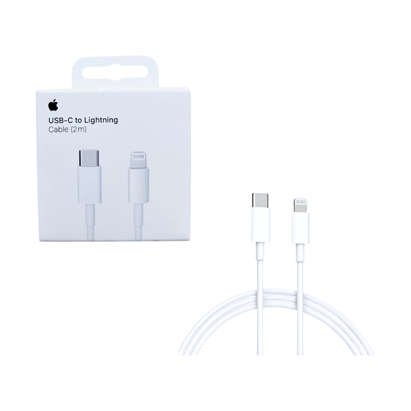 Cable iPhone tipo C a Lightning 2M.
