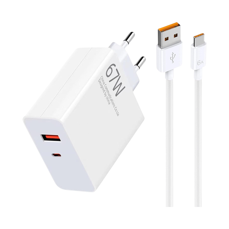 Cargador Xiaomi USB-C 67W